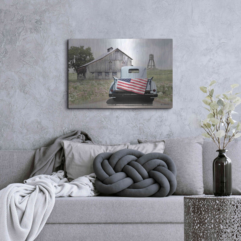 «American Tailgating» par Lori Deiter, H 24 po x l 36 po