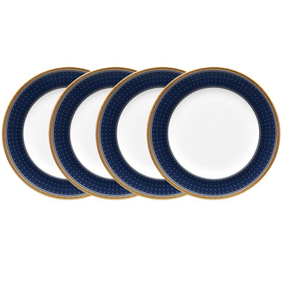 Noritake Blueshire Set Of 4 Bread & Bread/Appetizer Plates, 6-1/2"