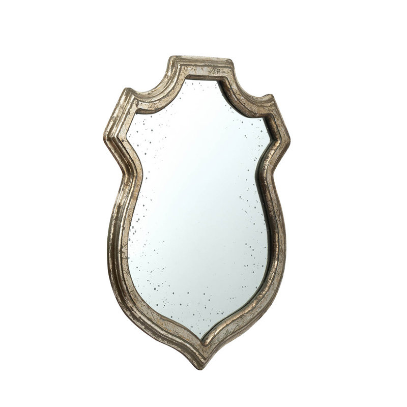 Naudain Wood Wall Mirror, 23.5" H x 20" W