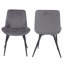 Aspen 5-Piece Casual Dining Set - Square Dining Table & Four Upholstered Diamond Fabric Chairs-308029733-308029739