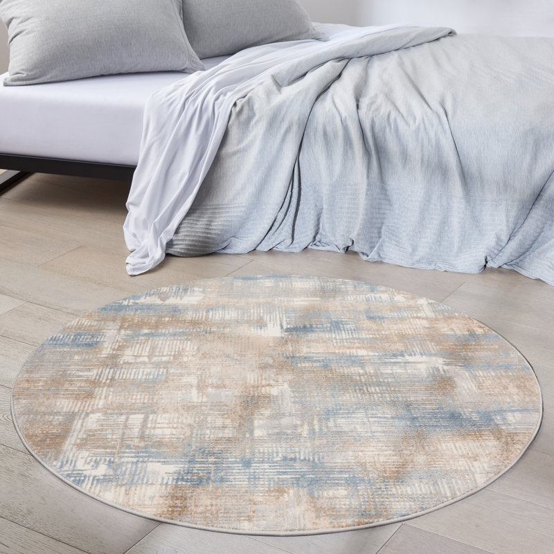 Southwestern Indoor / Outdoor Rug, Round 6'