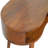 Koreyon Oval Solid Wood Writing Desk