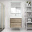 Meuble-lavabo mural simple 30 po-71072195