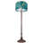 62" High Tiffany Wisteria Floor Lamp