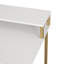 Bureau d'écriture de style industriel