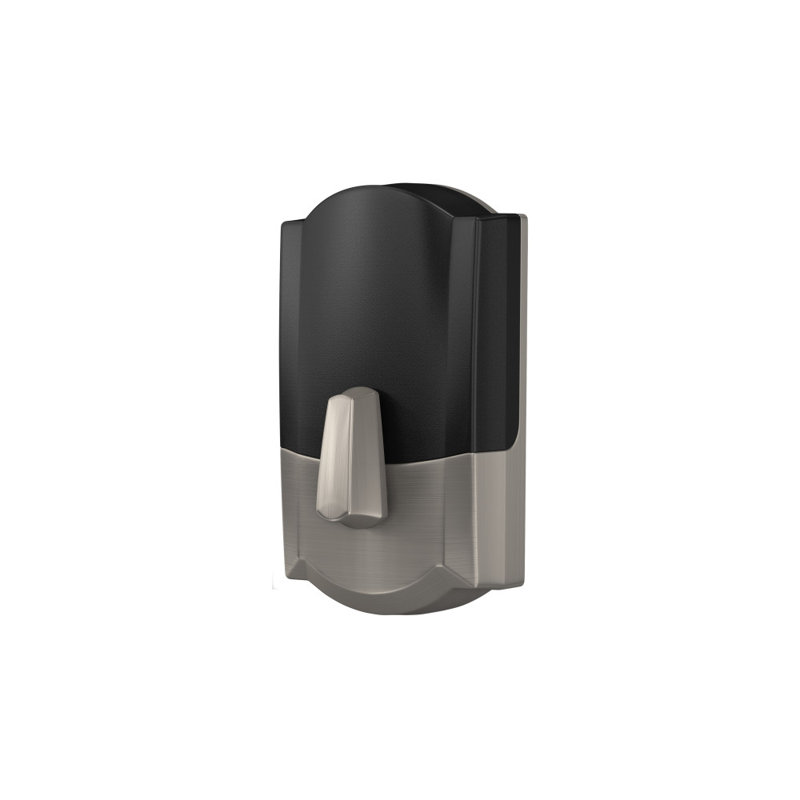 Encode Smart WiFi Deadbolt with Camelot Trim, Satin Nickel, Yes