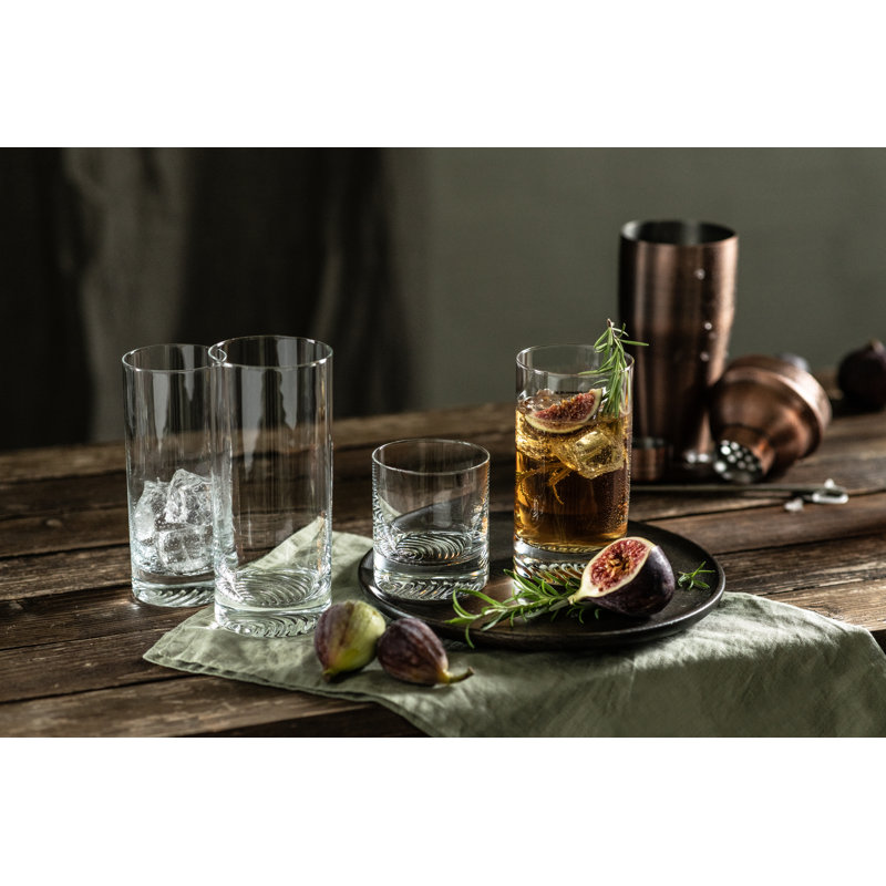 11.7oz. Crystal Drinking Glass Set