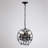 Celso 4 - Light Black Lantern Pendant