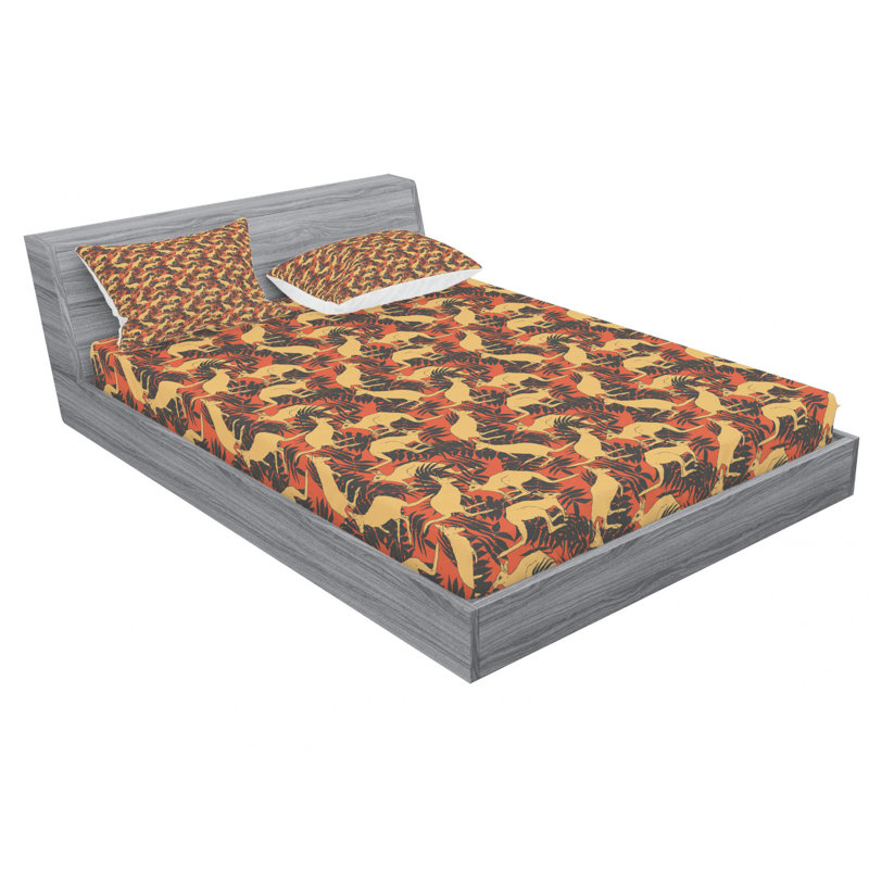 Microfiber Sheet Set, Full Sheet Set with Fitted Sheet