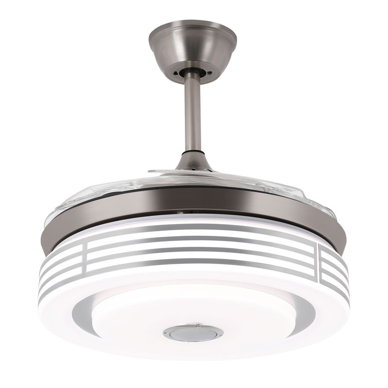 Hamdah 42" Ceiling Fan with LED Lights