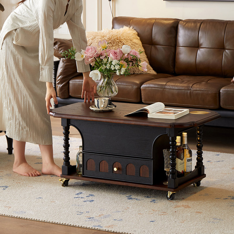 Retro French-style coffee table