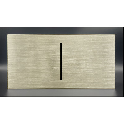 Illuminated Aluminum Address Sign