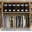 Ensemble de 8 bacs de rangement pour draps en lin - Bacs de rangement pour draps avec 2 poignées, fenêtre transparente et pochettes pour étiquettes, organisateur de placard pliable pour literie et literie grand et très grand-2094422057-2094422058
