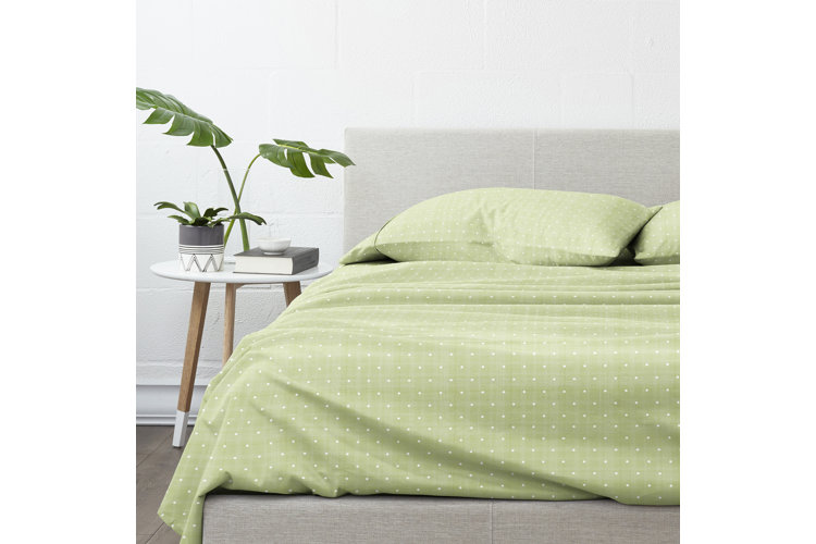 Elnora Polka Dots Microfiber Sheet Set