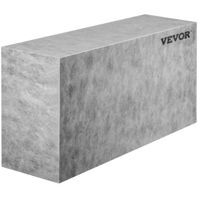 Banc de douche rectangulaire en bois, prêt à carreler et étanche, 97 x 29 x 51 cm