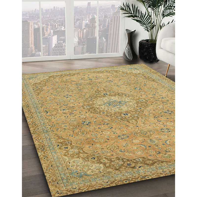 Abstract Indoor Rug, Square 7'