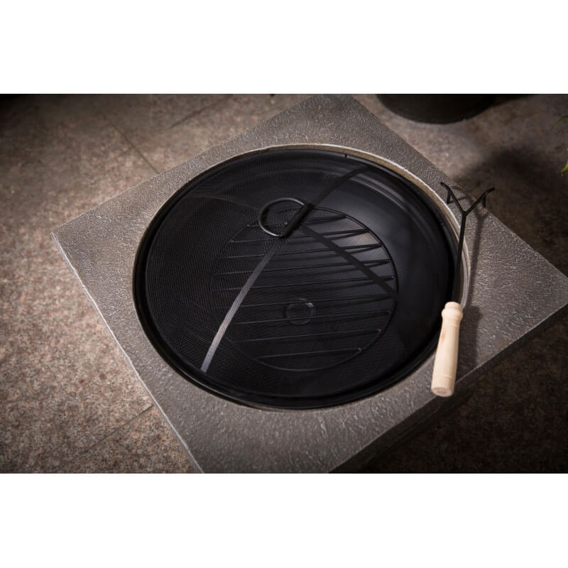 Premium Wood Burning Stone Fire Pit
