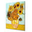 Douze tournesols, reproduction d'art de Vincent Van Gogh. Estampe numérique sur toile pour décoration intérieure-93918388-93918389