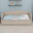 Daybed With Extended Pop Up Trundle-1539803180