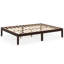 Base de lit plateforme en bois 14 po avec pieds en bois d'hévéa-1265319293-1265319294