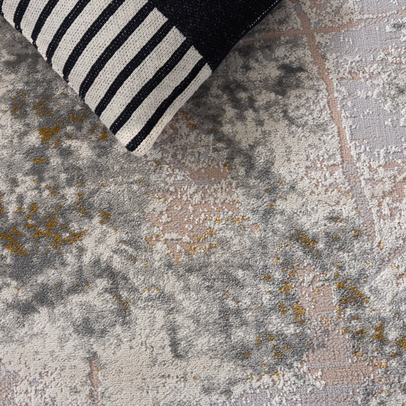 Palma 372 Performance Abstract Rug, 5'-3" X 7'-6" Rectangle