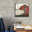  «New Year Lanterns 4» par Chariklia Zarris, art mural sur toile, 26 po x 26 po