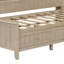 Lit de jour en bois avec tablettes de rangement et 3 tiroirs-433759791-433759788