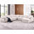 Oversized Corner Sectional Modular Sofa, Shariff Chenille Cloud Sectional Living Room Sets-860442618-859297028