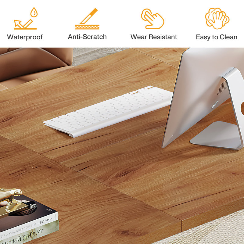 Joonyoung 70'' Executive Desk - Modern Design