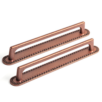 Ornate Braided-Edge Cabinet Pull Handles For Kitchen Cabinets, Dressers, Drawers & Furniture