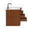 Bexley 42" Wall-Mounted Single Bathroom Vanity with Quartz Top