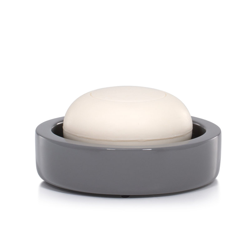 Domus Smoke Gloss Soap Dish