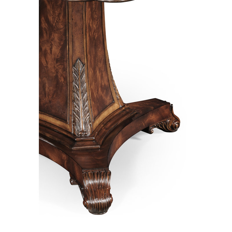 Buckingham Walnut Wood Dining Table, Medium Antique Mahogany