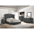 Rosedale 5-piece Eastern King Bedroom Set Grey