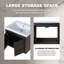 Meuble-lavabo mural 24 po avec portes à fermeture en douceur-554937531