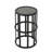 Nathan Outdoor 2-Piece Acacia Wood Conversation Set With Woven Rope & Cushions-124486336