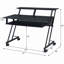 Bureau de studio de musique avec base en métal-1443979940