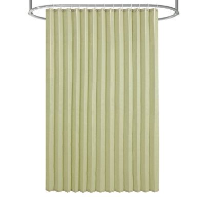 Folding Waterproof Shower Curtain,  72""W x 72""H Magnetic Fabric Shower Curtain for Bathroom -  Ebern Designs, 0F4A9E49D1C34E15A39C7C8432DAAB59