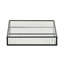 Plateau rectangulaire en verre cannelé Veldra-656790031-656790025