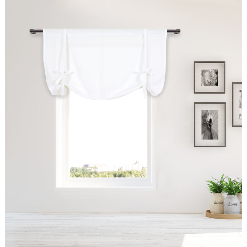 Hardesty Cotton Room Darkening Curtain Single Panel, White