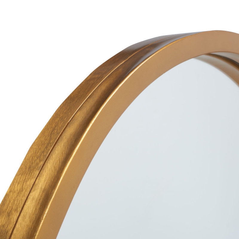 Metal Flat Mirror with Shelves
