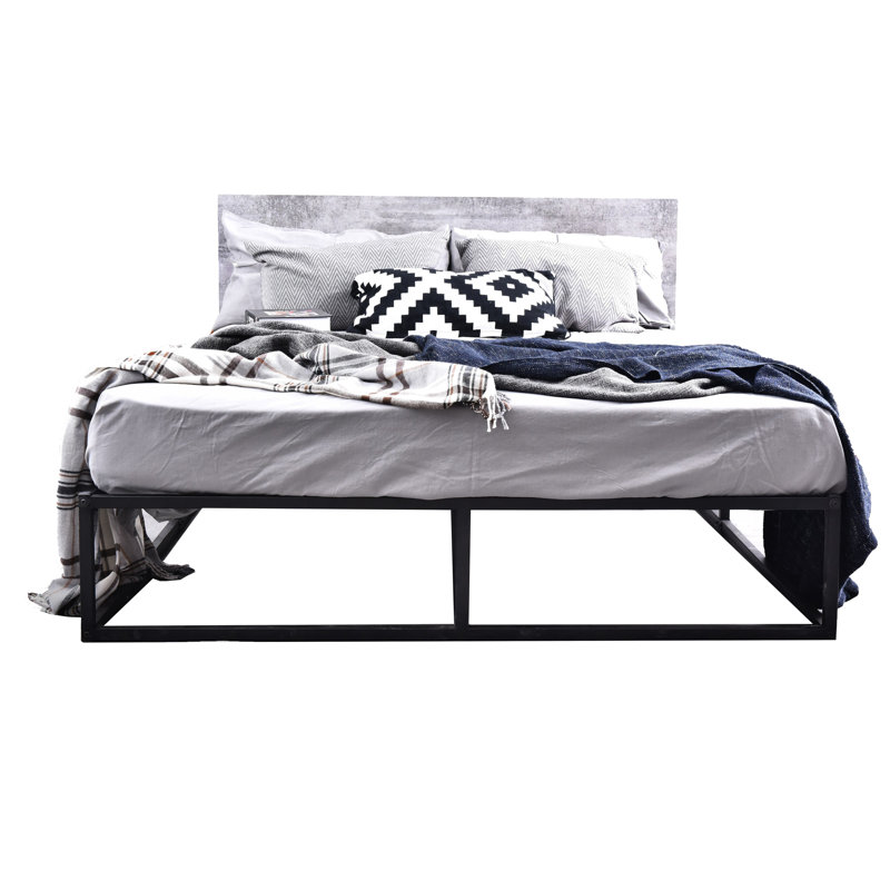 Hednesford Open-Frame Bed, Iron Slate