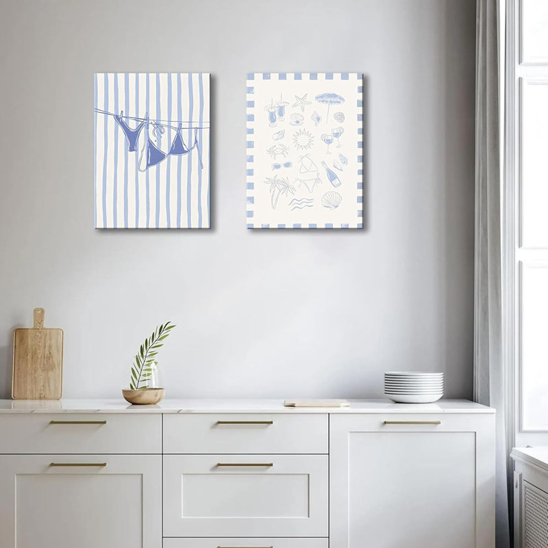 2 Piece Wrapped Canvas Print