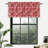 Zeledon Floral Lined Blackout Kitchen Valance Tailored 52" Window Valance-1656387951