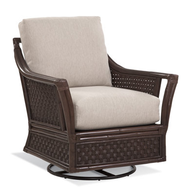 Boca Upholstered Swivel Armchair