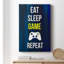 Toile tendue Gamer At Play V Premium Gallery - prête à être accrochée-539373759