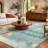 Premium Machine Washable Dream Shag ADS214 Christmas Lantern Rug-5523892