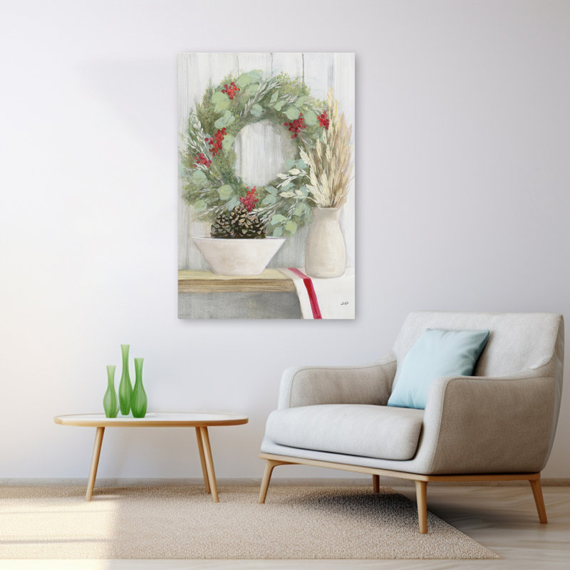 Noël naturel I Fête de Noël contemporaine, H 48 po x l 32 po