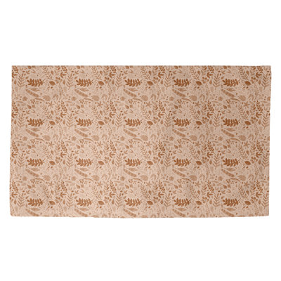 Tapis de zone brune fait main