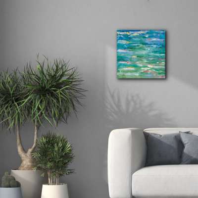  'Homage To Monet' by Meredith Howse Canvas Wall Art, 18" x 18"